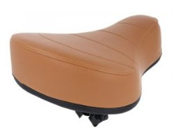 Saddle Low model without print Vintage Caramel Brown Puch Maxi