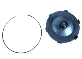 Druckplatte + Sicherungsring Kupplung Anrollmotor Puch e50