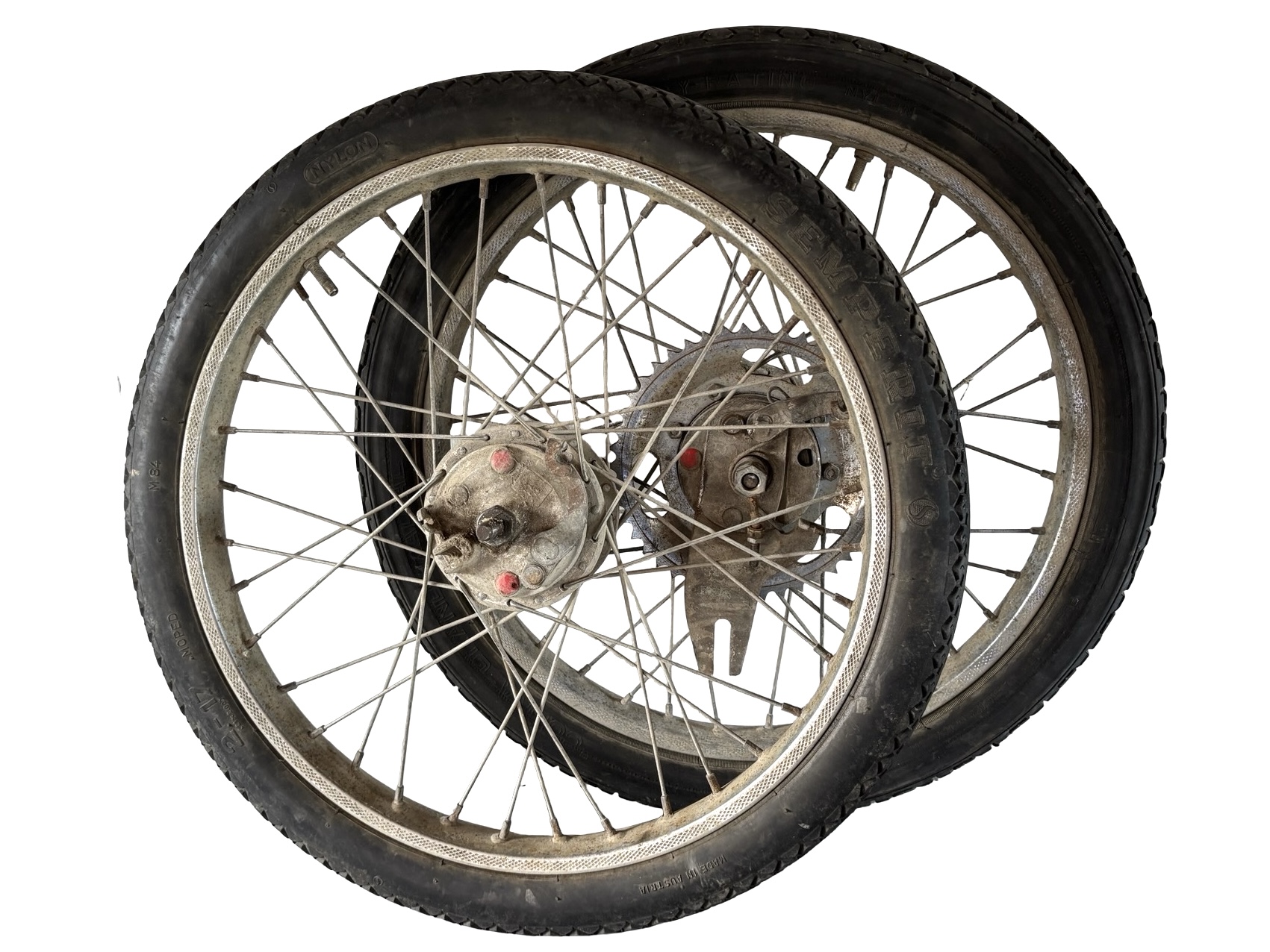 17 Zoll Speichenrad Satz Original! Puch Maxi