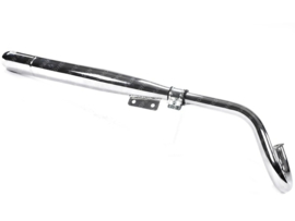 Exhaust Half High Chrome 28mm Puch MV / VS / MS50-V