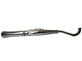 Auspuff Chrom 28mm Puch Maxi