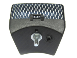 Achterlicht Klein Zwart - Carbon Glas Puch Maxi