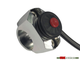 Motor stop knop CNC Aluminium