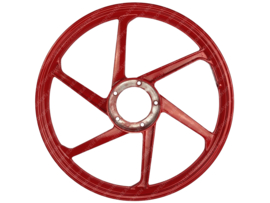 Sternfelge 17 Zoll Rot 17 x 1.35 Fast Arrow Puch Maxi