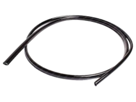 Zierlijste Gummi Schwarz 1 Meter Universal