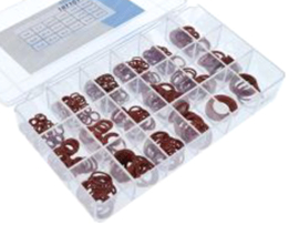 Assortiment set Fiberringen 5mm > 19mm 400-Delig