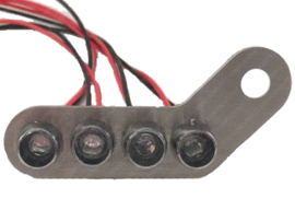 Bracket with Control lights Forty Five Type 6 LED Universal