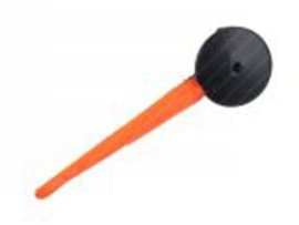 Tachometer Nadel VDO Schwarz - Orange Kunststoff Universal