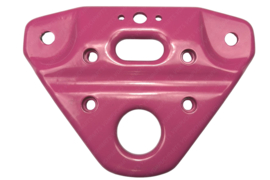 Gabelbrücke Gabel Pulverbeschichtet Rosa (RAL 4010) Original! Puch Maxi S