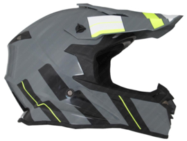 Helm Cross Retro MT Vito Tivoli Nardo Deco Grijs