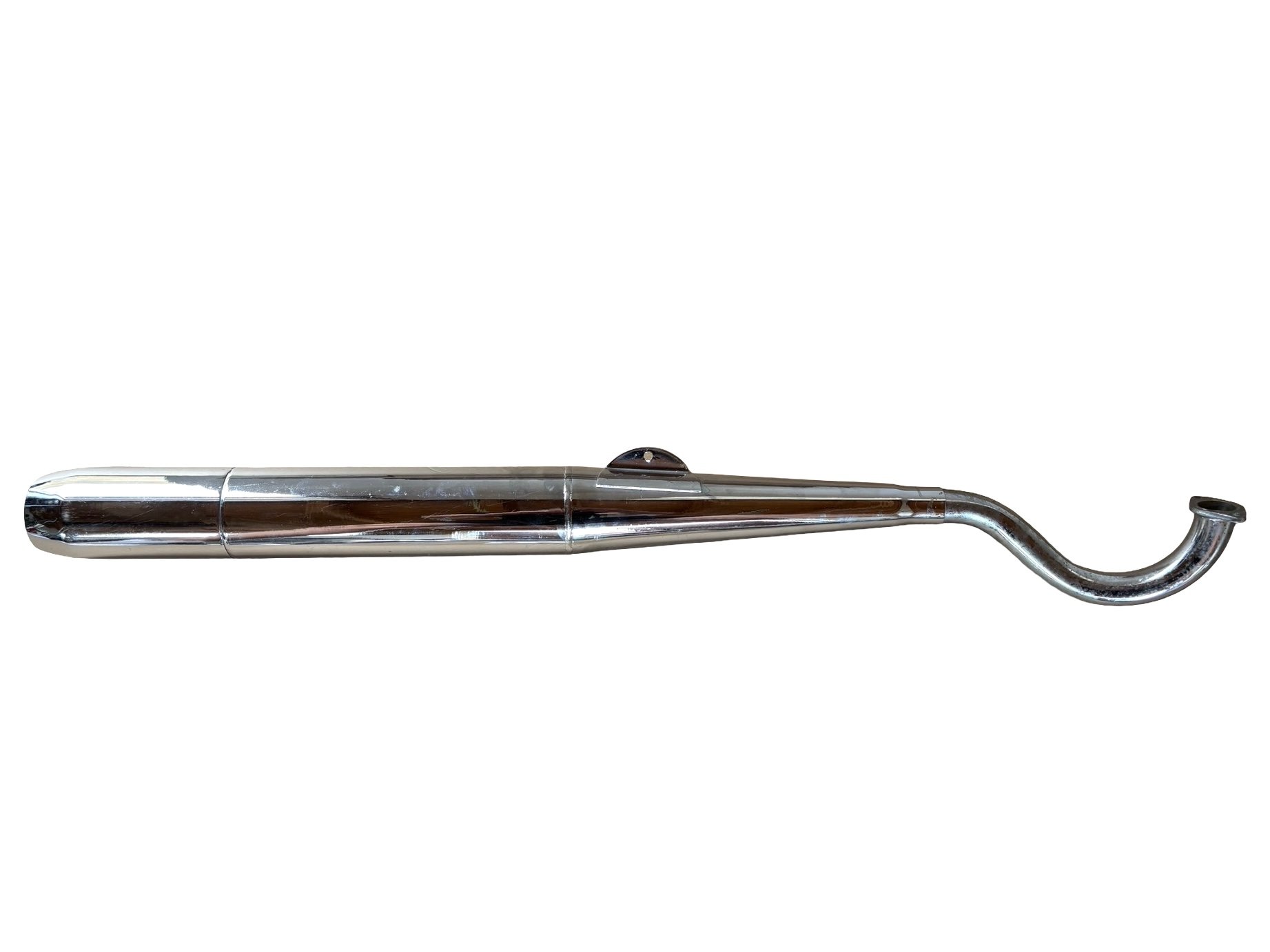 Auspuff RS Cigar Chrom 28mm Puch Maxi