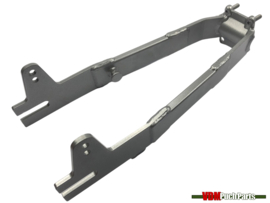 Swingarm MLM Magnum style Silver powdercoated Puch Maxi S