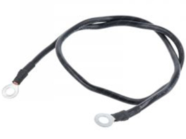 Mass / Ground Cable Black 55cm Universal