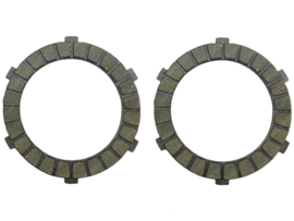 Clutch plate set 2-Pieces Puch MV / VS / DS / Z50 / X30