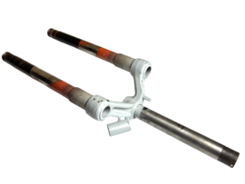 Voorvork T-Stuk (Open Bovenzijde) Origineel! Tomos 2L / 3L / Puch MV / VS / Etc