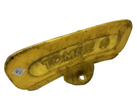 Plaatje Voorspatbord Geel Tomos