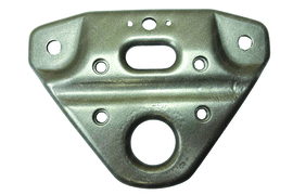 Gabelbrücke Gabel Pulverbeschichtet Silber (Blitz) Original! Puch Maxi S