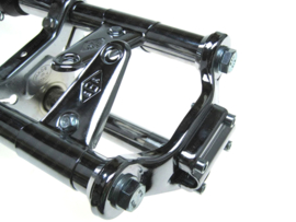 EBR Voorvork kort 56cm sterke versie (Chroom)