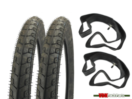 16 Inch 2.25 Hutchinson Spherus street profile tyre set (2.25x16)