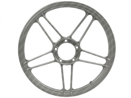 5 Star Alloy Cast Wheel 16 Inch Powdercoated Grey / Silver 16 x 1.35 Puch Maxi
