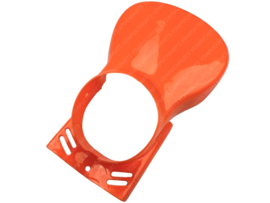 Scheinwerferverkleidung Kunststoff Rund Orange Fast Arrow Universal / Puch Maxi