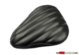 Cover saddle black stripes Puch Maxi
