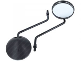 Mirror set Left - Right Black - Black Universal