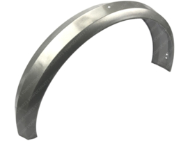 Mudguard rear side 17 Inch Silver Powdercoated Puch Maxi N / P / K