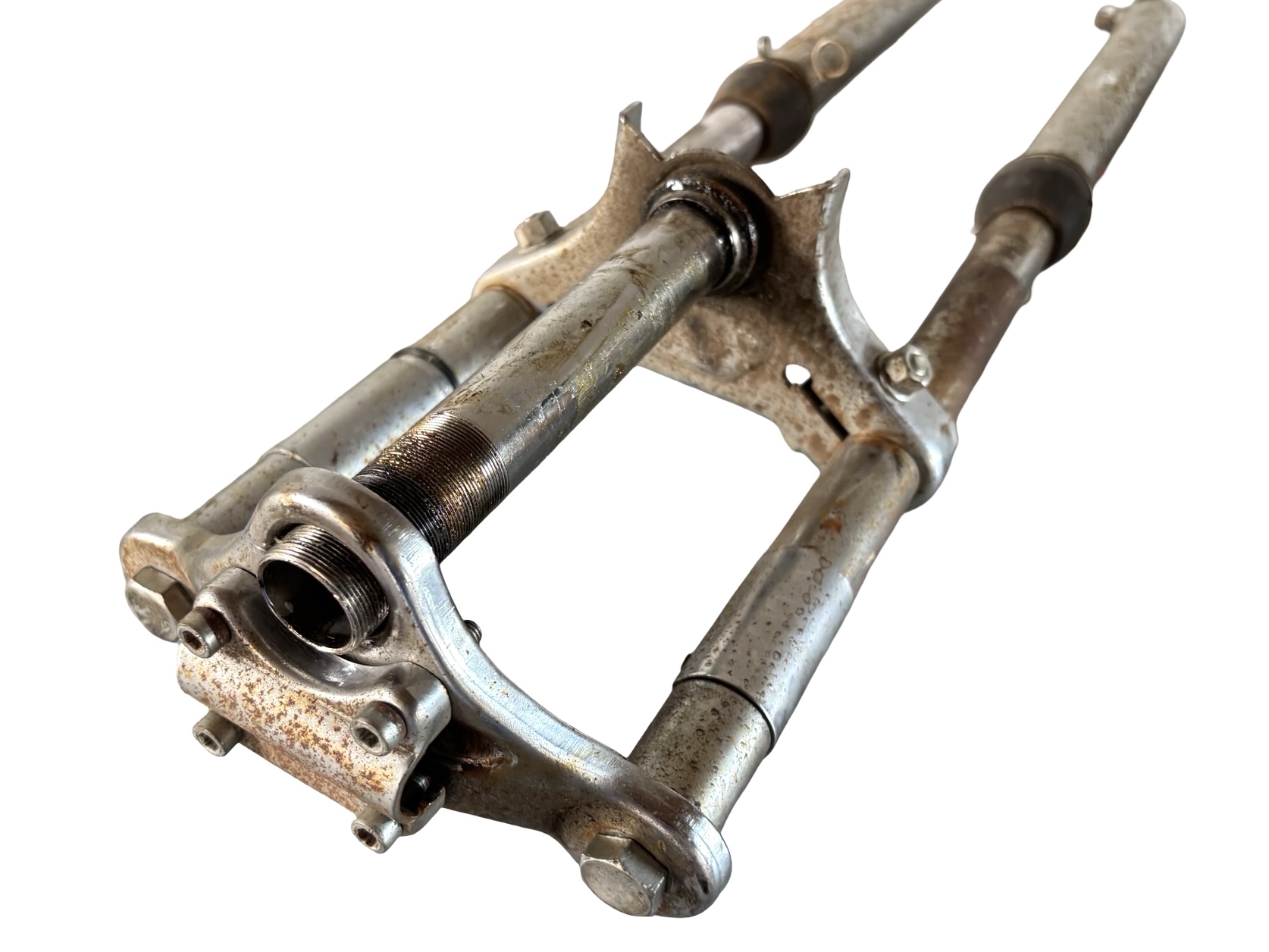 EBR Voorvork lang 65cm chroom Puch Maxi S / N
