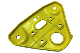 Gabelbrücke Gabel Pulverbeschichtet Gelb (RAL 1023) Original! Puch Maxi S