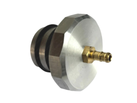 Tankdop met Ontluchting Hoekig - Aluminium 30mm Puch Maxi