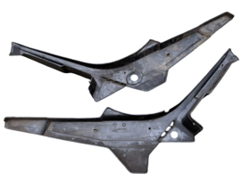 Zijkap set zwart Origineel! Puch Z-One / Manet / Korado