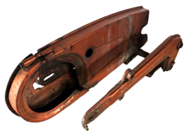 Achterbrug origineel compleet Puch MV / VS / DS