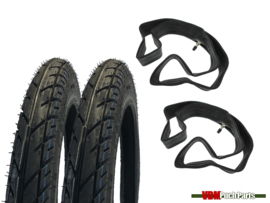 17 inch 2.50 Kenda K208 semislick Tyre set