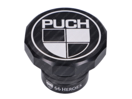 Fuel cap Aluminium black (Puch Maxi S/N)