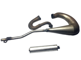 Auspuff Teile Proma CC - Gewellt Modell Blank 25mm Puch Maxi