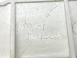 Trittbrett Kunststoff Weiß Fast Arrow Puch Maxi