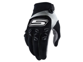 Handschuhe MX S-Line Schwarz / Weiß Größe L