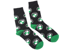 Socks Black - Green Puch