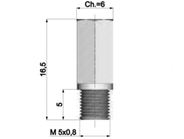 Düsen Satz Polini PWK / CP / Keihin Vergaser 5mm (160-178)