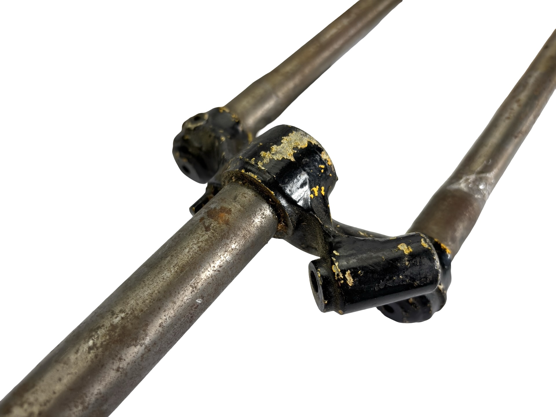 Voorvork T-Stuk (Dichte Bovenzijde) Origineel! Puch MS50 / MS50L / MS50V