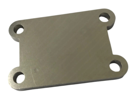 Plaatje Inlaat Spruitstuk Blind 74cc Gilardoni / Italkit Cilinder RVS VDMRacing! Puch Maxi