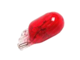 Insteeklamp T10 Wedge Rood 12 Volt - 5 Watt Universeel