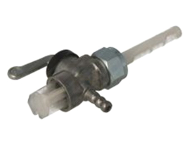 Benzinekraan Haaks met Filter Karcoma M16 x 1mm Tomos 2L / 3L / Puch MV / VS / DS / MS / Monza / Cobra / Etc