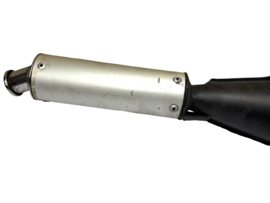 Auspuff Bullit Schwarz - Aluminium 28mm Puch Maxi