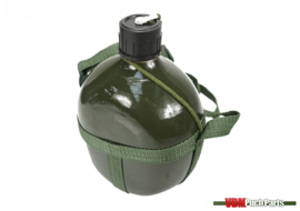 Feldflasche aluminium army grün 1.7 Liter
