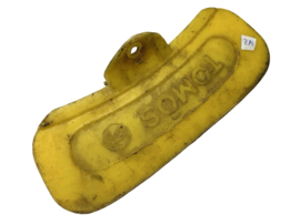 Plaatje Voorspatbord Geel Tomos