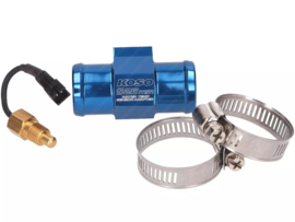 Temperatursensor + Schlauch Verbinder 26mm Blau Universal