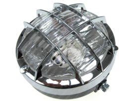 Koplamp unit Rond Zwart met Grill Puch Maxi