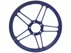 Stervelg 17 Inch Gepoedercoat Blauw met Flakes! 17 x 1.35 Puch Maxi